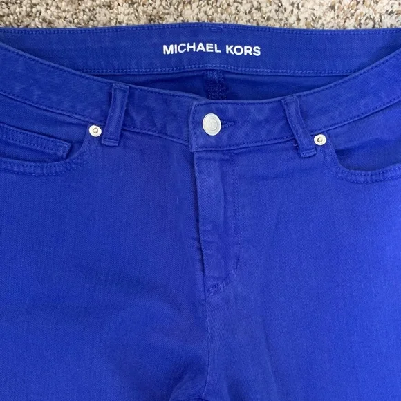 Blue Michael Kors Jeans Size 6 - Picture 3 of 3